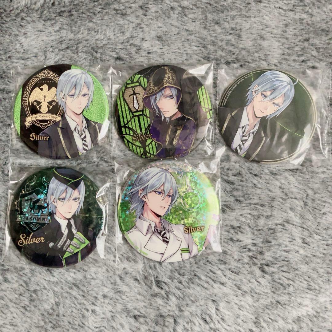 ツイステ シルバー 缶バッジ - メルカリ