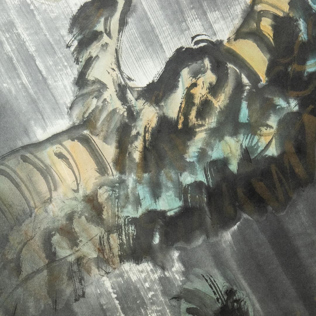 掛軸-1246 小林五浪 龍 共箱 太巻 二重箱 - メルカリ