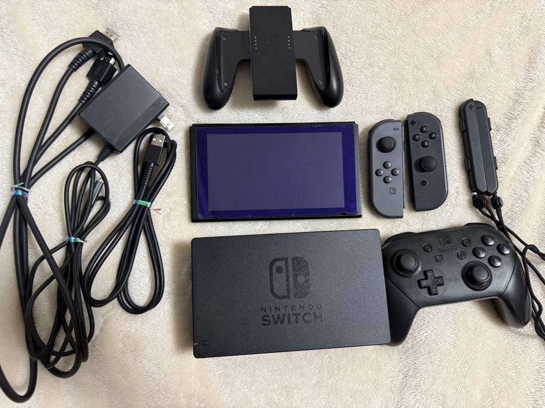 Nintendo Switch 本体 プロコン　ジャンク品 Nintendo Switch - Nintendo Switch プロコン ジャンク品 セットの通販