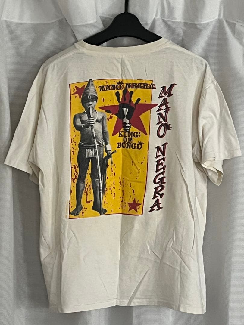 D*w様 マノネグラ MANO NEGRA マヌチャオ ビンテージ バンド Tシ