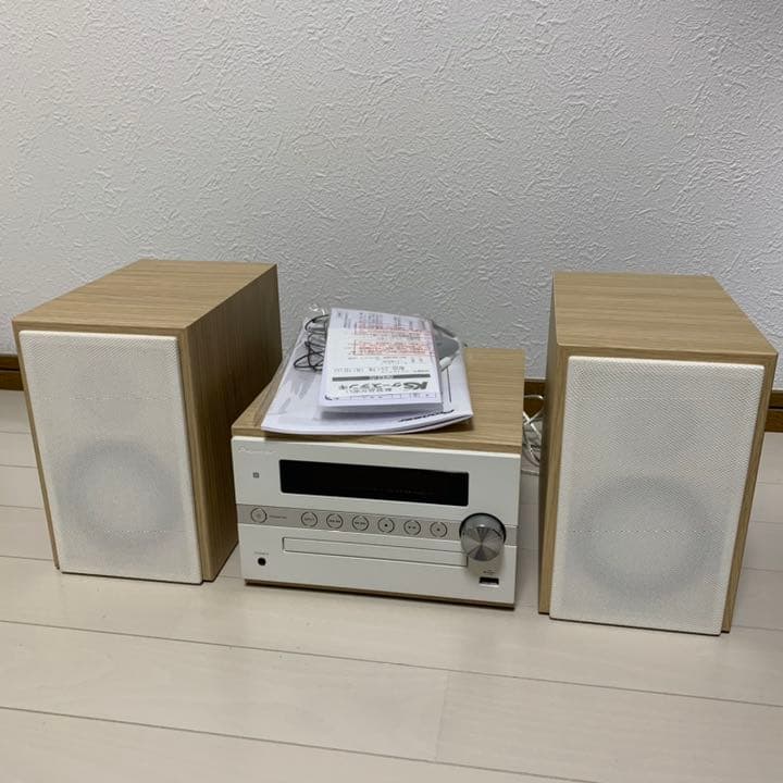 《最終値下げ》Pioneer X-CM56(W) コンポ　ホワイト
