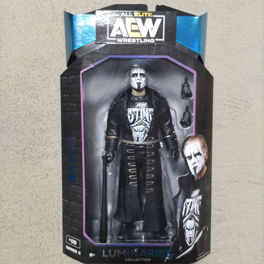 AEW フィギュア STING ALL ELITE WRESTLING プロレス Amazon | オールエリートレスリング - 6インチ スティングフィギュア