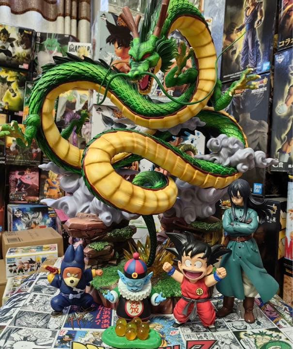 ドラゴンボール 孫悟空 神龍 フィギュア ガレージキット 特典付 - メルカリ