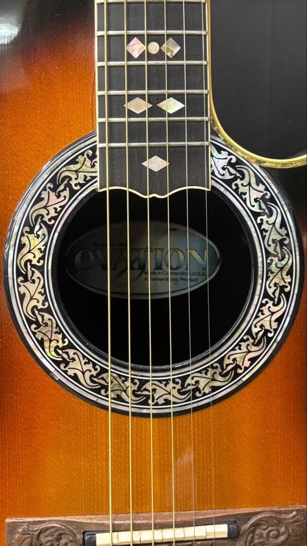 Ovation オーべーション エレアコギター モデルNo1669 現状品 - メルカリ