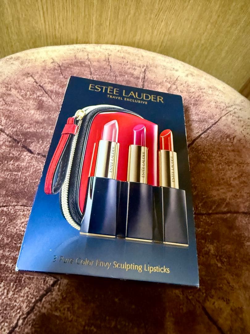 新品 ESTEE LAUDER Pure Color Envy 口紅 3本セット Estee Lauder Travel Exclusive Pure Color Envy Sculpting Lipstick