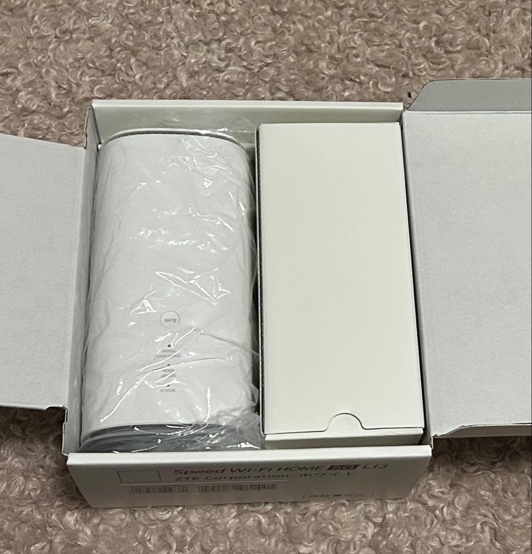 【25年3月購入】Speed Wi-Fi  5G L13 Speed Wi-Fi HOME 5G L13｜【公式】UQ WiMAXオンラインショップ｜工事