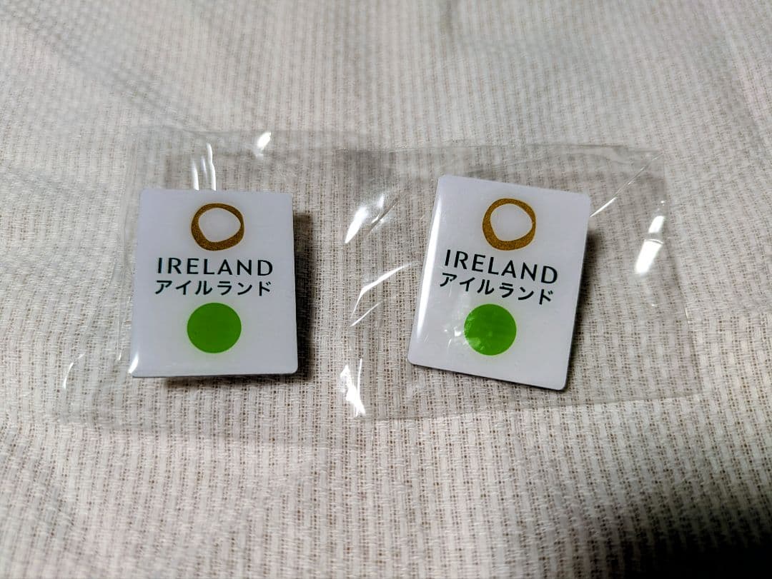 大阪関西万博 新品未開封 アイルランド ピンバッジ 2個セット - メルカリ