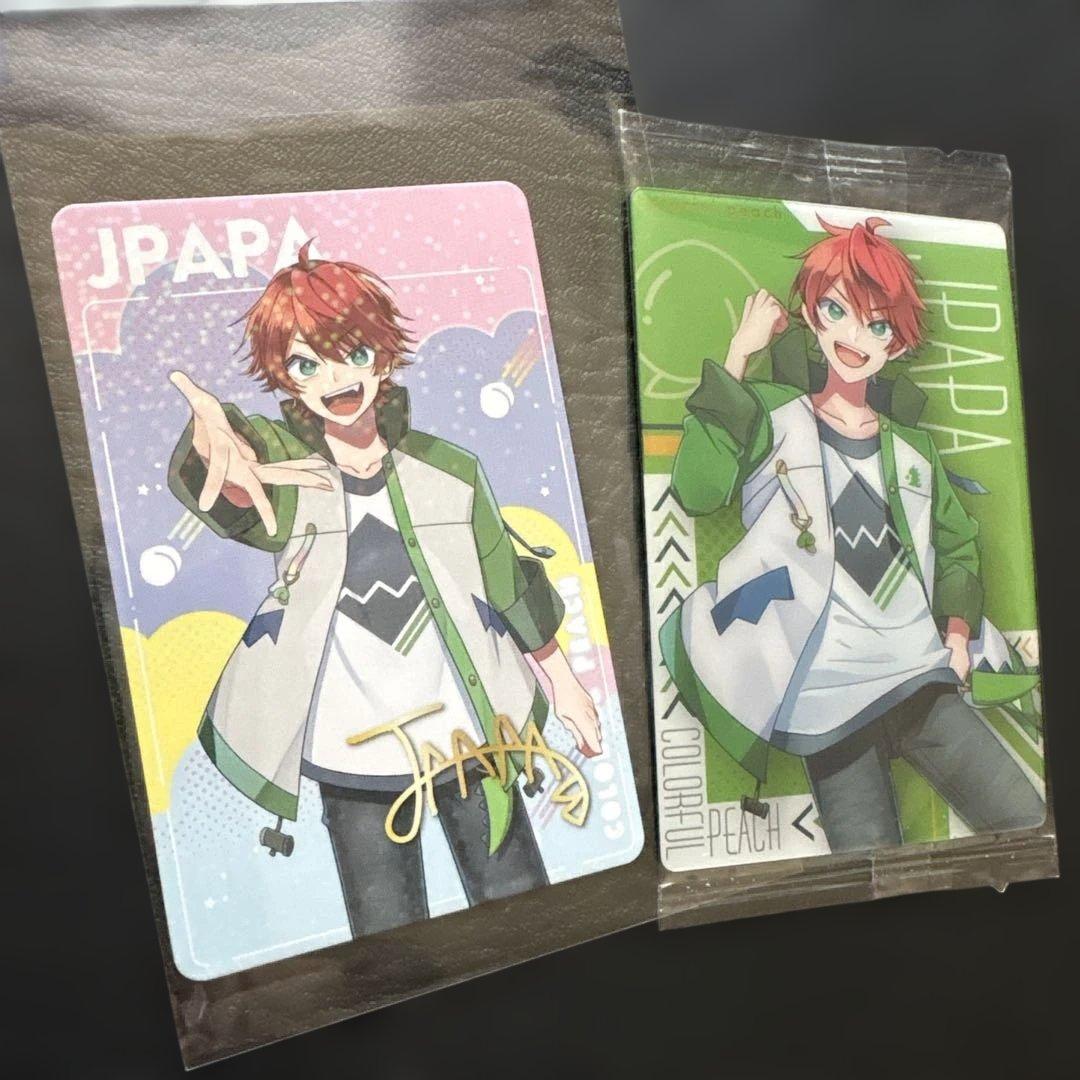 カラフルピーチ 1stアルバム 特典 じゃぱぱ トレカ カード からぴち