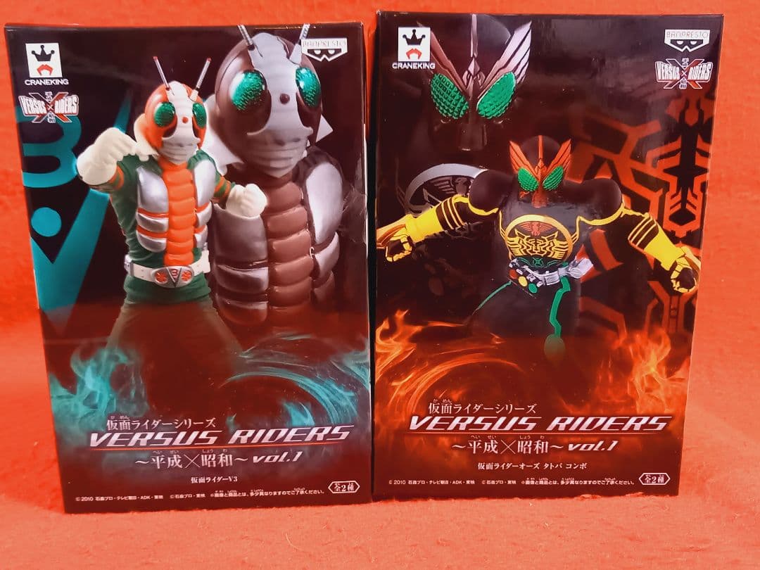 仮面ライダーV3 & オーズ 平成×昭和 DXF フィギュア 2種 - メルカリ