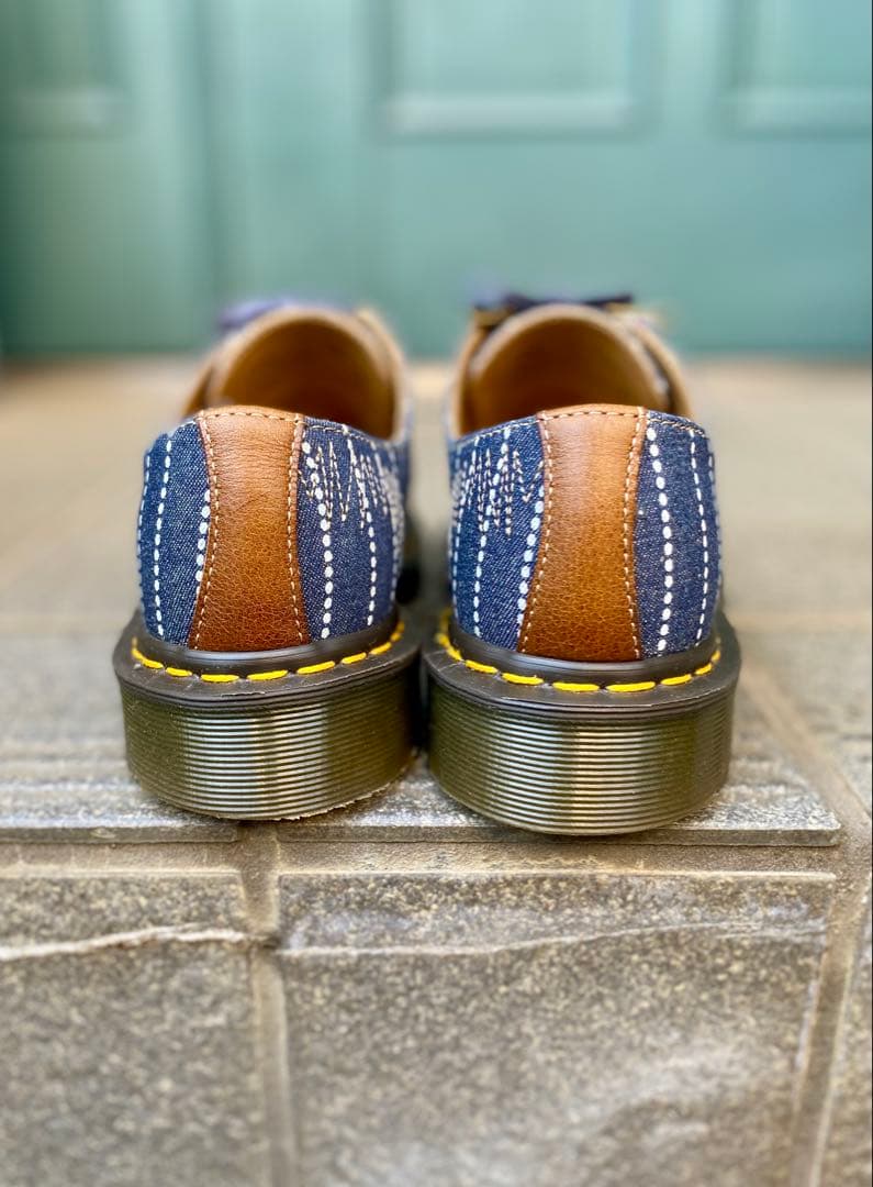 Dr.Martens INDIGO デニム MIE1461 3ホールシューズ - メルカリ