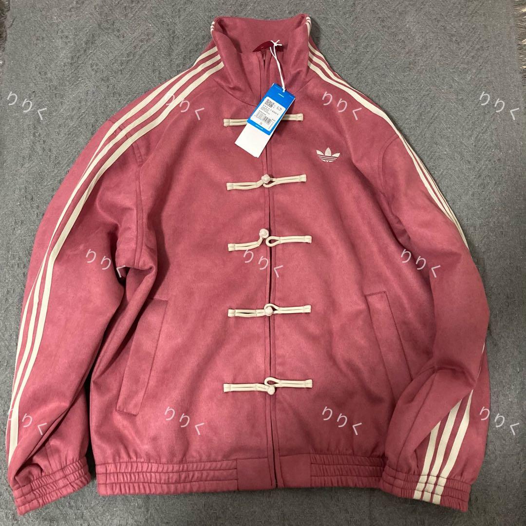 adidasアディダス 中国限定 蛇年トラックジャケットダー レッド XL