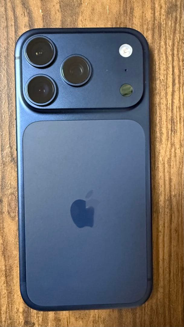 iPhone17pro 256GBディープブルー バッテリー容量100% - メルカリ