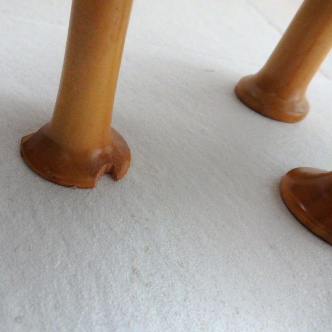 ヴィンテージ きのこ 木製 置物 3個セット 木彫り - メルカリ