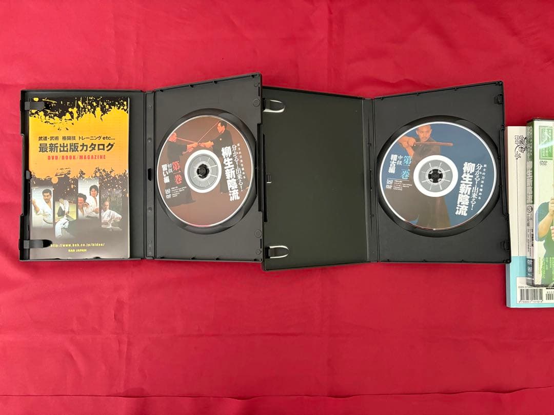 柳生新陰流　DVD 書籍　セット