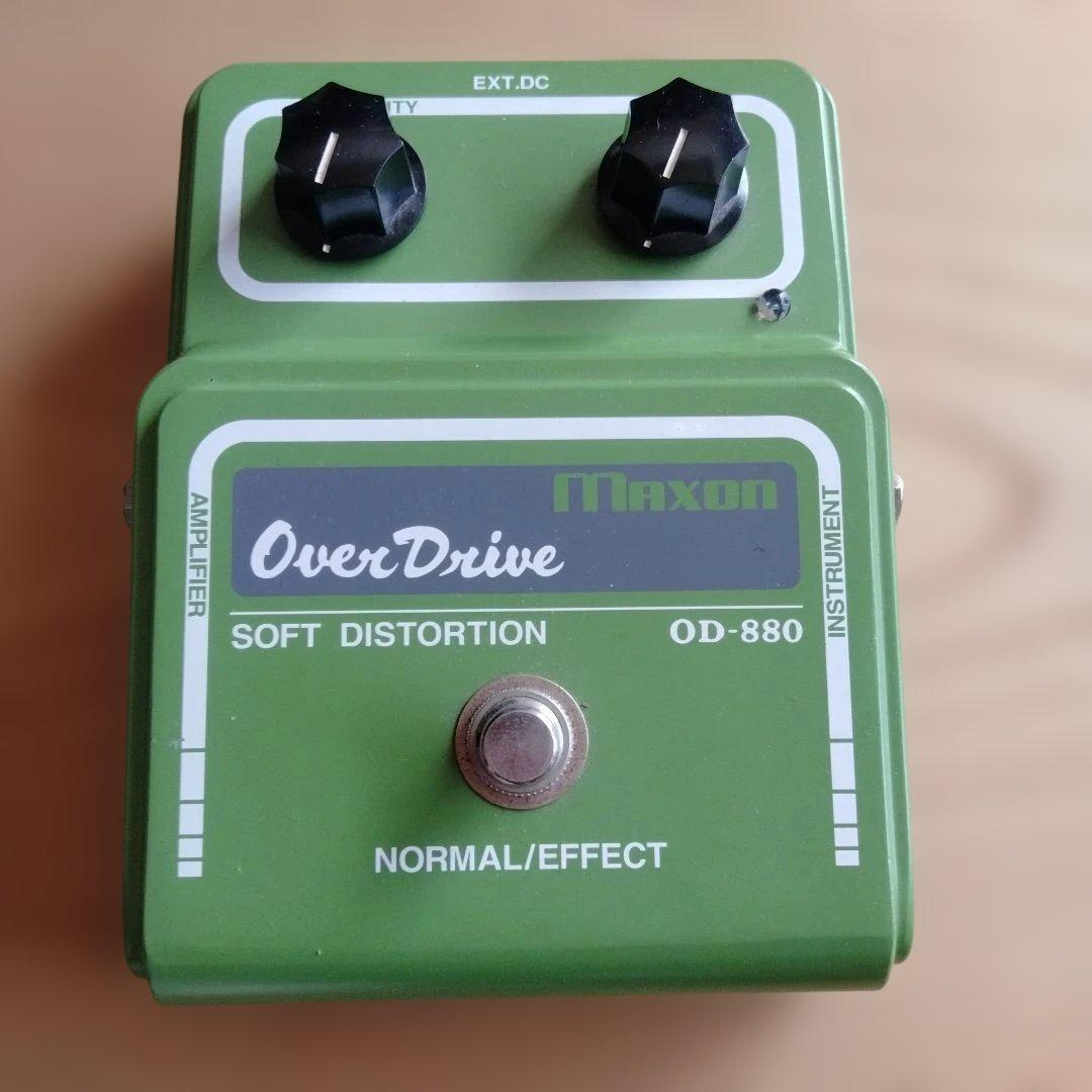 Maxon OverDrive SoftDistortion OD-880 復刻 - メルカリ