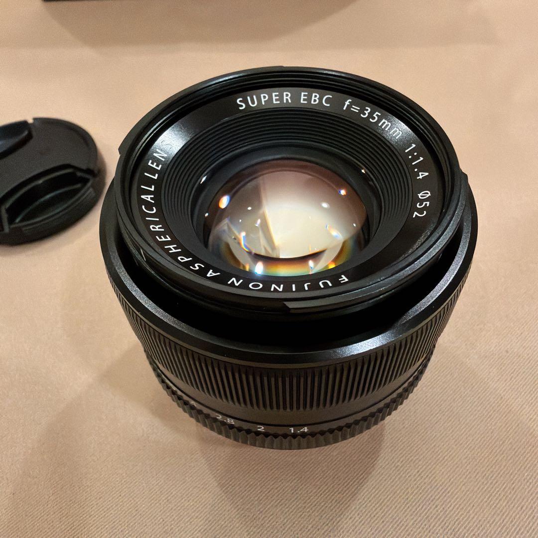 富士フイルム 単焦点標準レンズ XF35mmF1.4 R カメラレンズ XF23mmF2 R WR FUJINON（フジノン） ブラック [FUJIFILM
