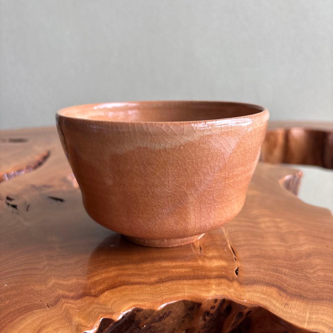 紀州焼葵窯 寒川栖豊 「二葉葵」 抹茶碗 茶道具 共箱(164) - メルカリ