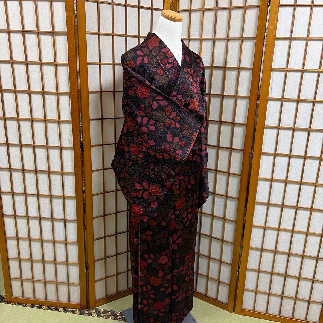 正絹　小紋《辻ヶ花》