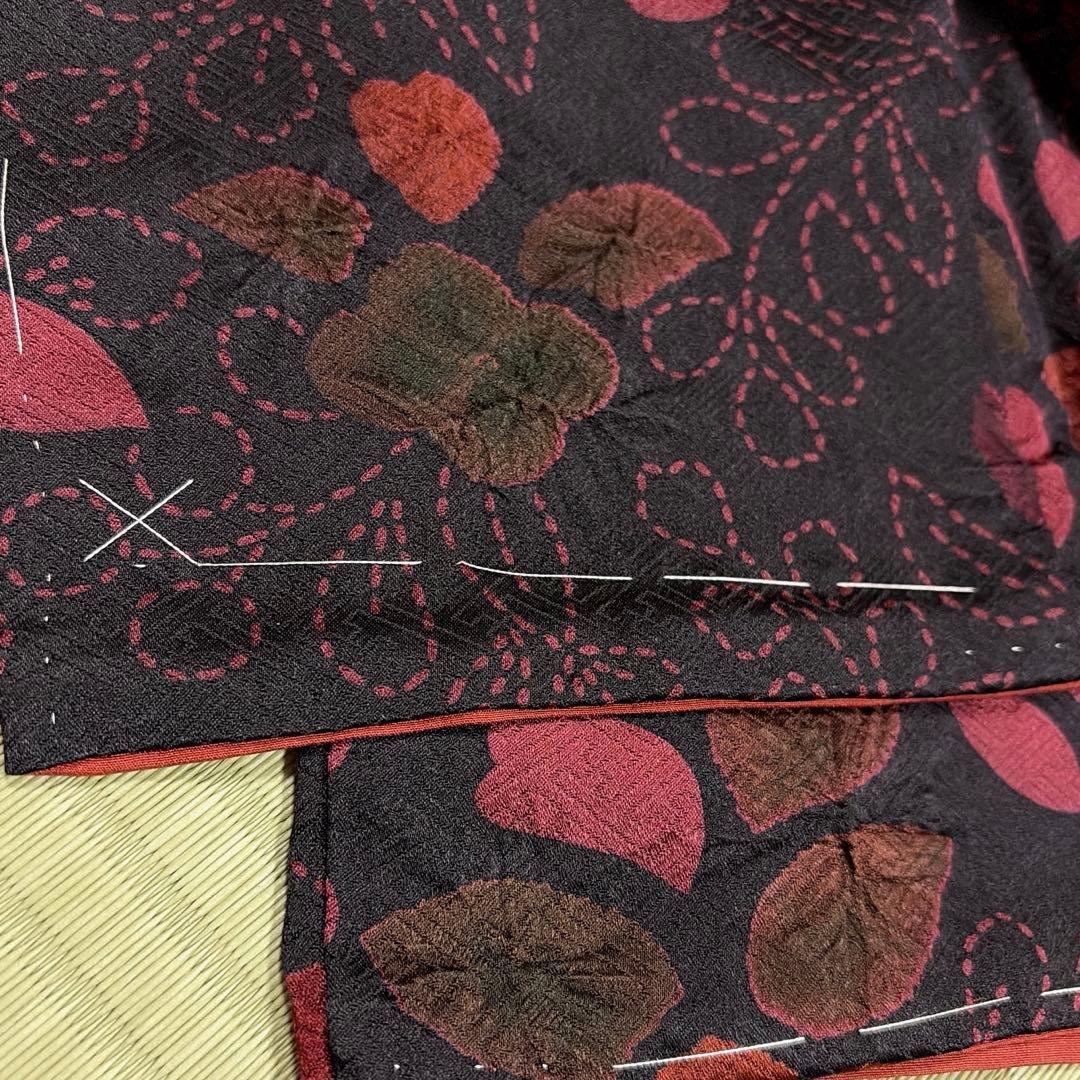 正絹　小紋《辻ヶ花》