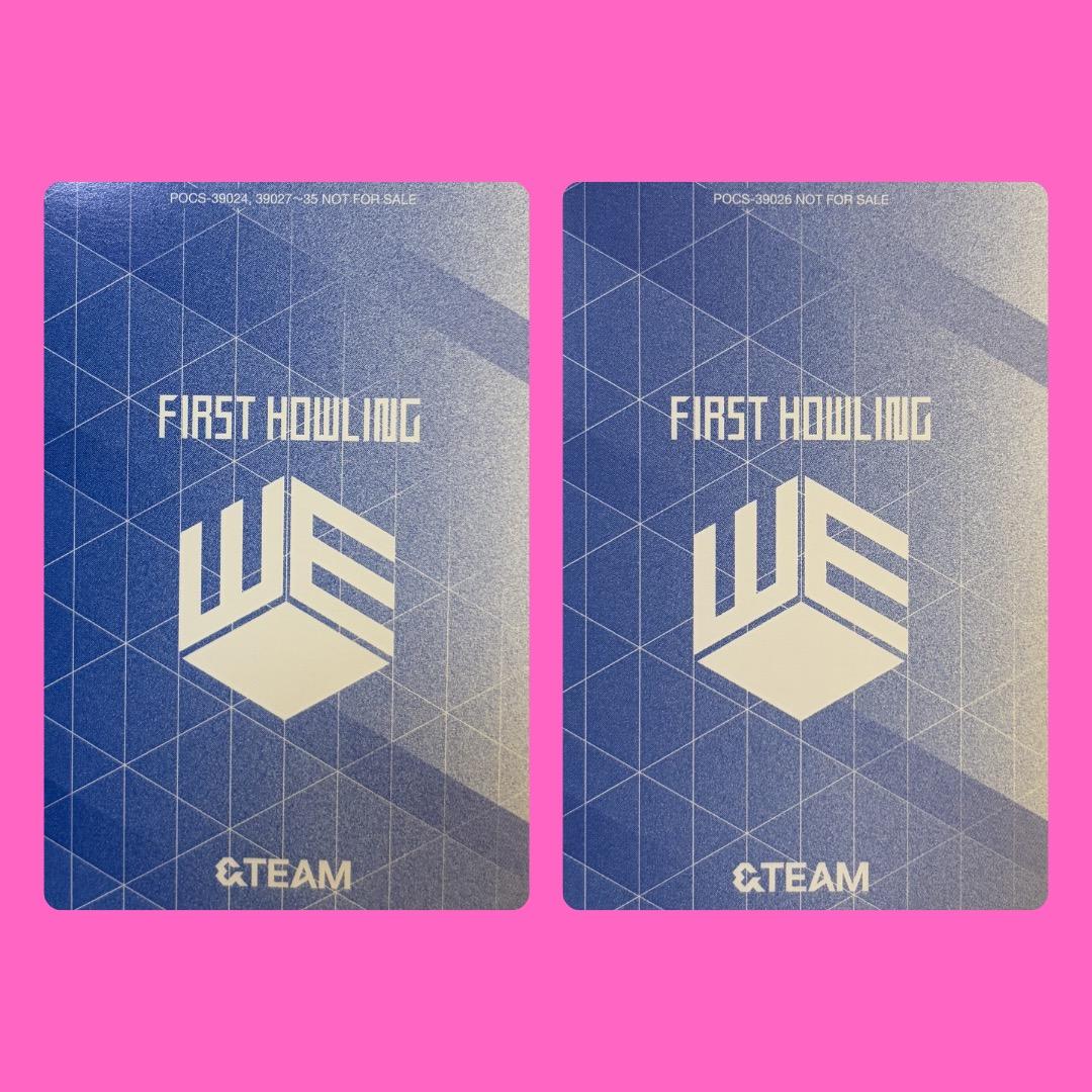&TEAM NICHOLAS First Howling WE トレカ まとめ - メルカリ