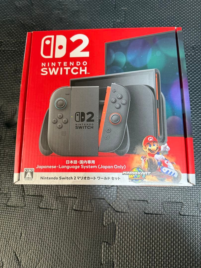 Nintendo Switch D2 日本語専用 本体 マリオカートワールド Amazon.co.jp: Nintendo Switch 2(日本語・国内専用) マリオカート