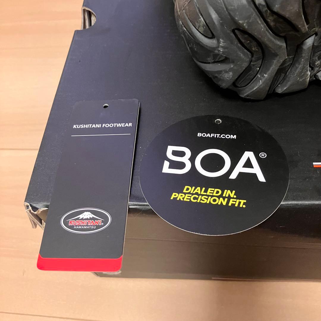 KUSHITANI K-4569 ADONE SHOES 27.5cm ブラック