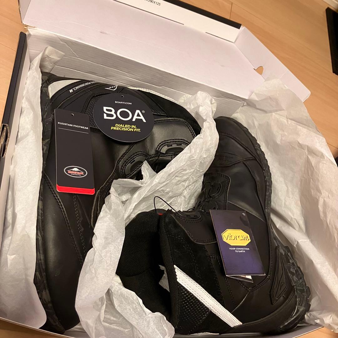 KUSHITANI K-4569 ADONE SHOES 27.5cm ブラック