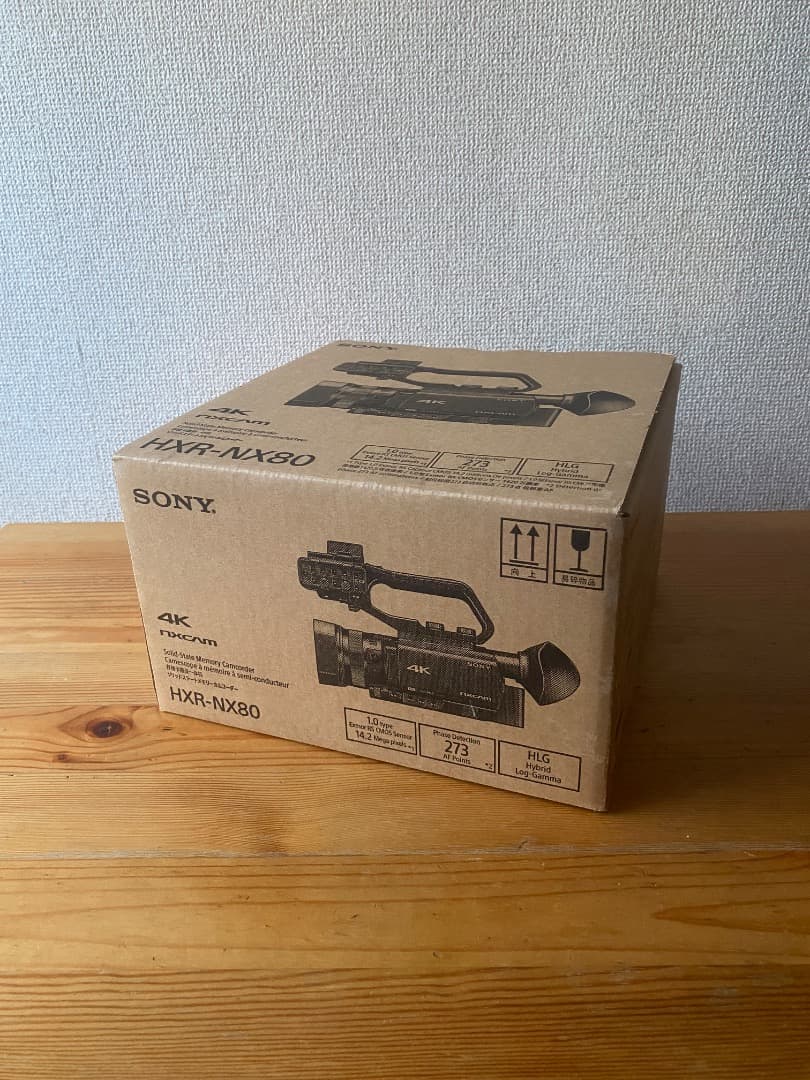 極上品】通電6×10H_SONY HXR-NX80