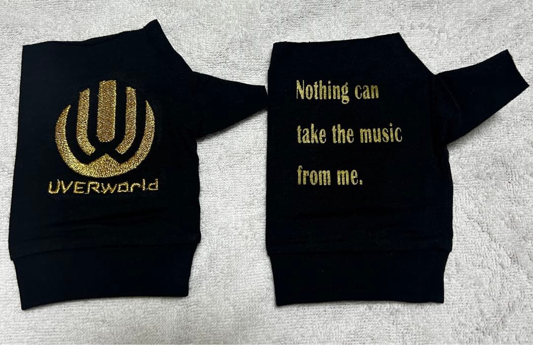 最終お値下済] UVERworld グローブ （初代ゴールド復刻ver.）