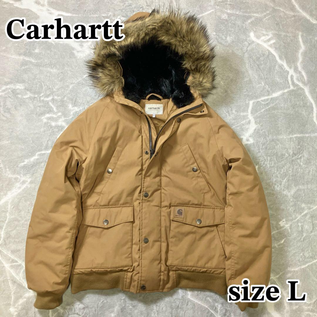 Carhartt モッズコート トラッパージャケット 2way キャメル L カーハート carhartt WIP TRAPPER JACKET M トラッパー ジャケット