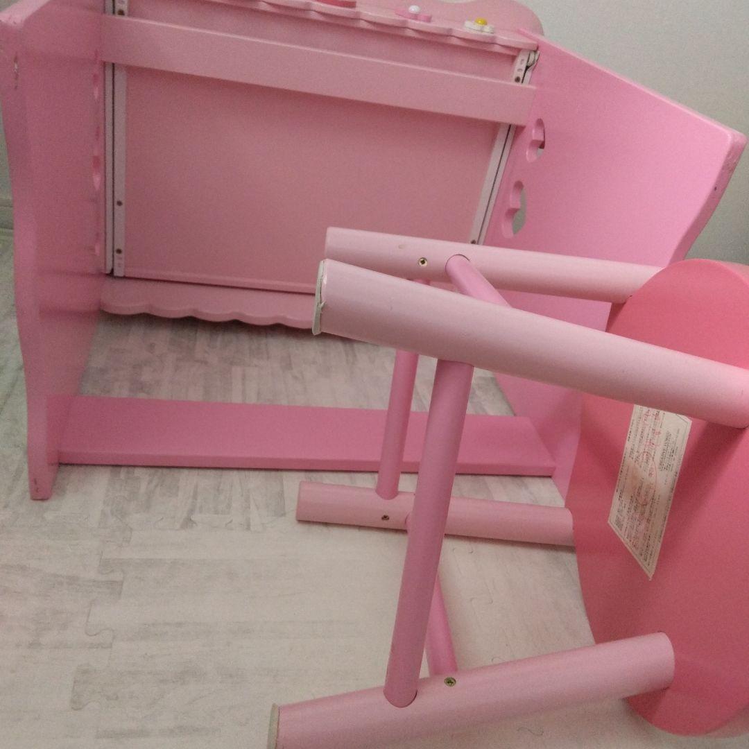 マザーガーデン 野いちご デスクセット 机 椅子 学習机 勉強机 - メルカリ