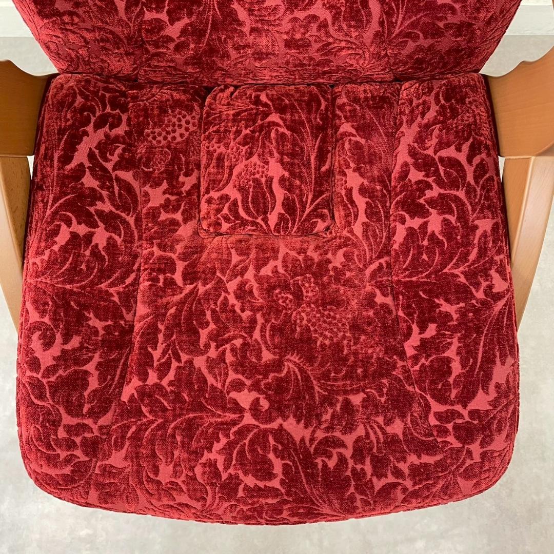 ポスチャーサポートチェア PSC-IV ボルドー 腰痛対策 B - メルカリ