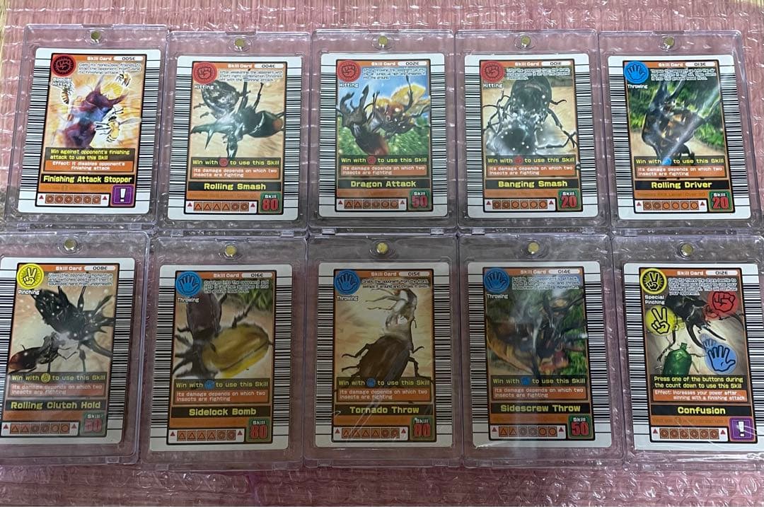 ムシキング　英語版技カード一式　16枚セット ムシキング 英語版技カード一式 16枚セット - メルカリ