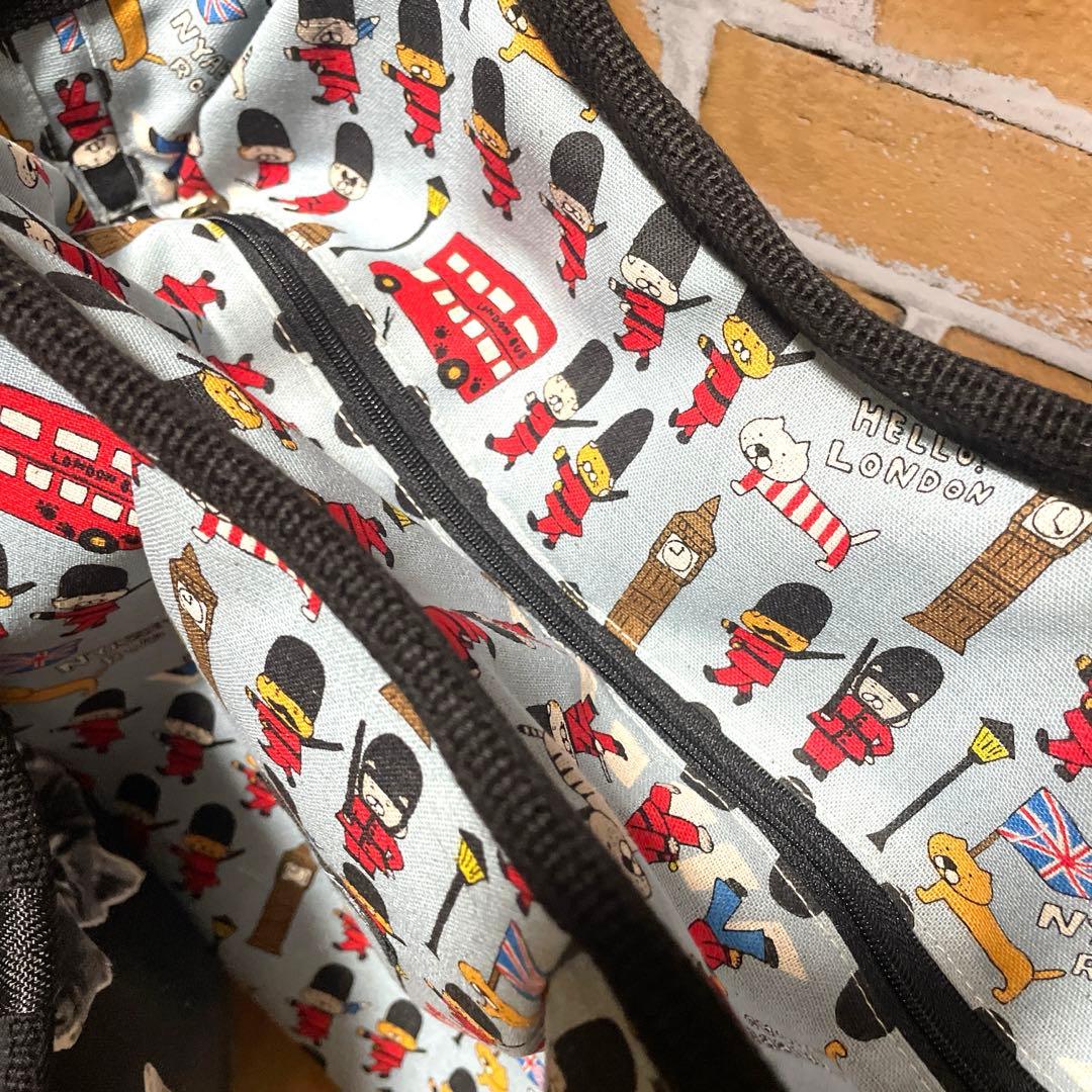 春幸秋様 10/15分 ネコちゃん 特大グラニー ファスナー仕