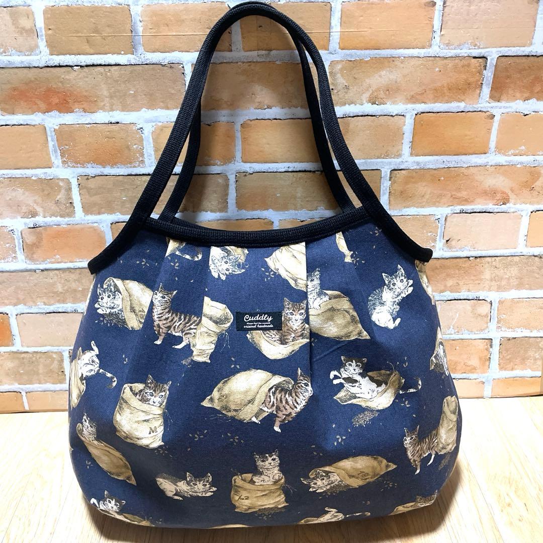 春幸秋様 10/15分 ネコちゃん 特大グラニー ファスナー仕