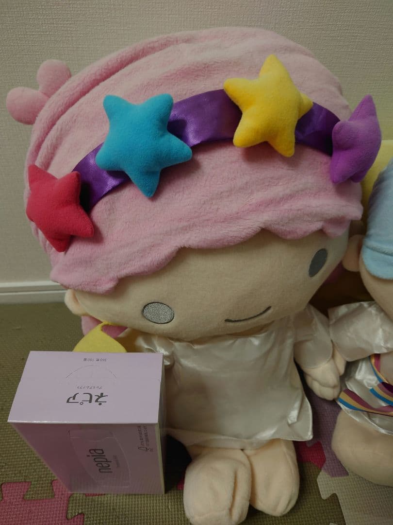 きらぼし銀行 キキララ ぬいぐるみ リトルツインスターズ 非売品