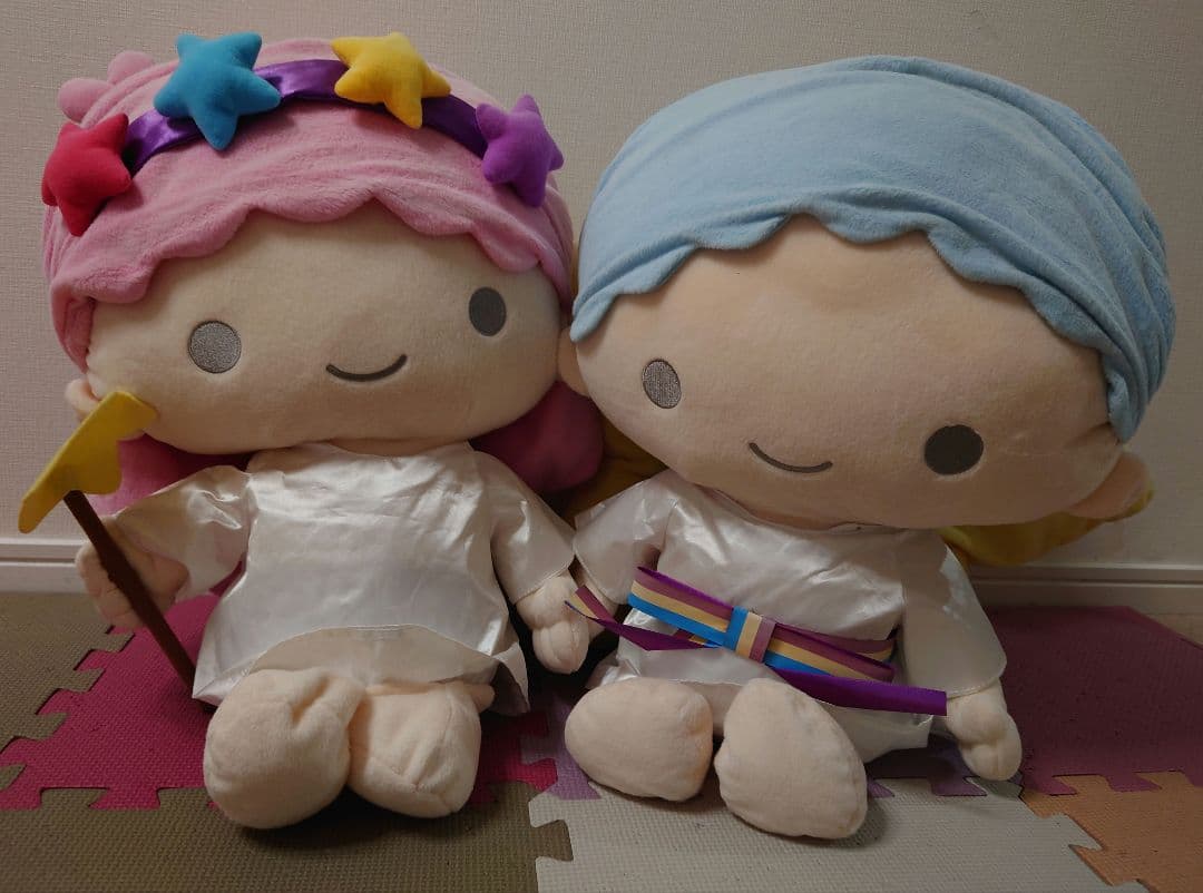 きらぼし銀行 キキララ ぬいぐるみ リトルツインスターズ 非売品