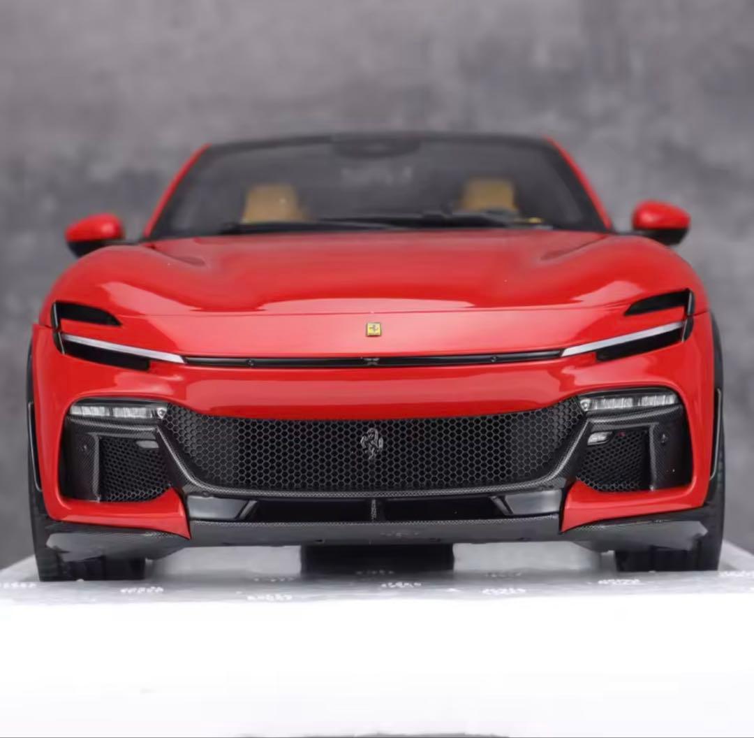 BBR 1:18 プロサング FUV SUV 合金 フルオープンカーモデル 1/18 BBR Ferrari Purosangue with Panoramic Roof (Titanium Grey