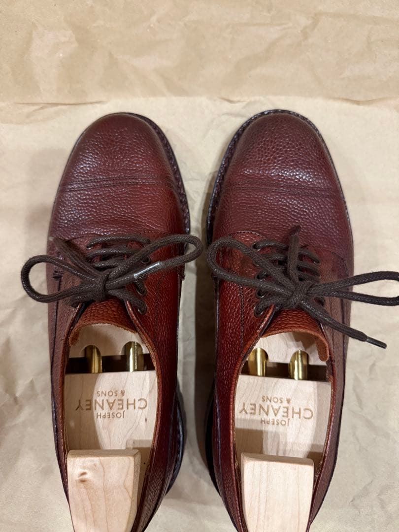 JOSEPH CHEANEY ケンゴンⅡ 6.0F バーガンディ シューツリー付