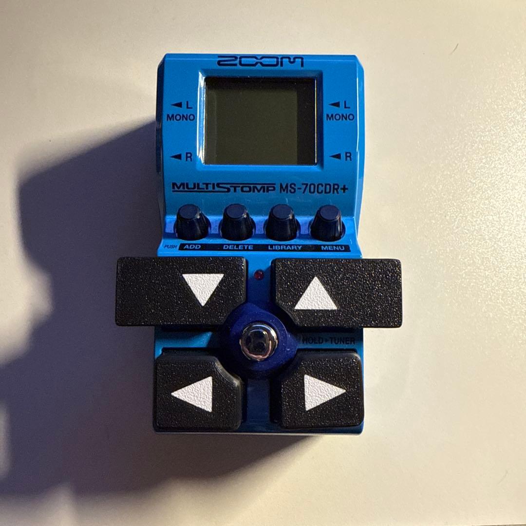 ZOOM MS-70CDR+ マルチエフェクター 空間系 ZOOM MS-70CDR+ MultiStomp | ZOOM