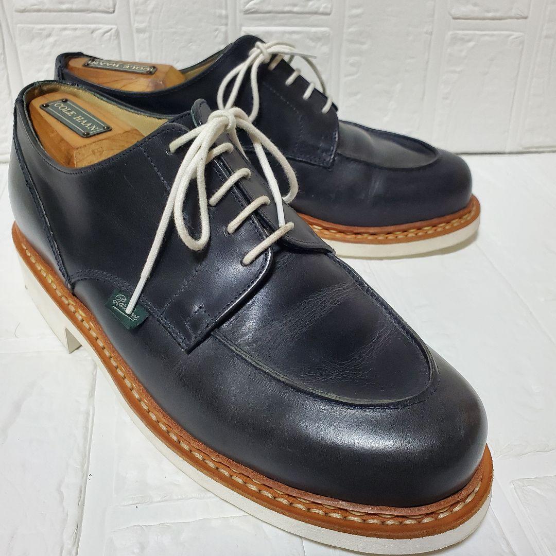 極美品 パラブーツ シャンボード ネイビー サイズ違い(25.5 24.5