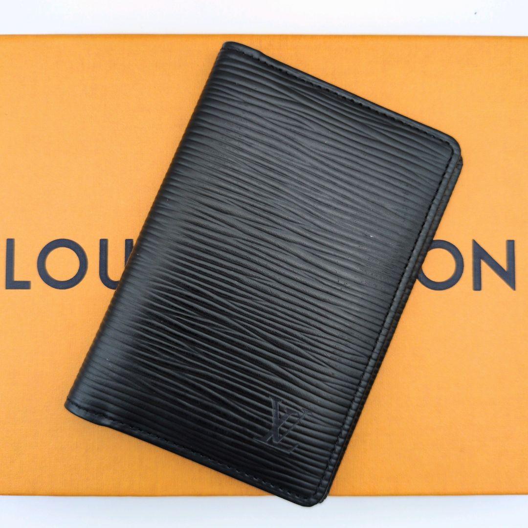 美品✨ルイヴィトン 名刺入れ エピ オーガナイザー ドゥ ポッシュ 黒