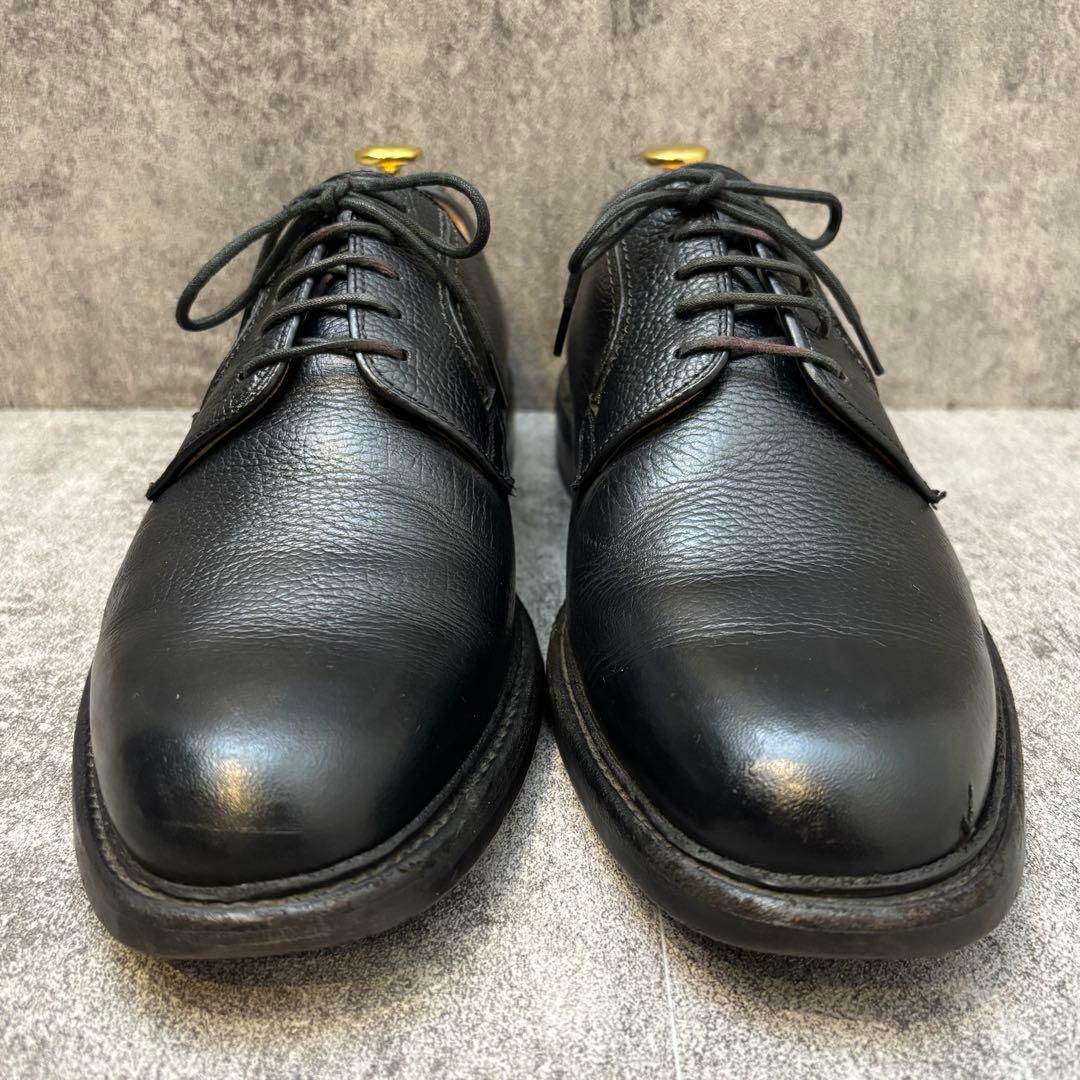 ✨希少✨リーガル REGAL プレーントゥ【25EE】2509 シボ革 ブラック