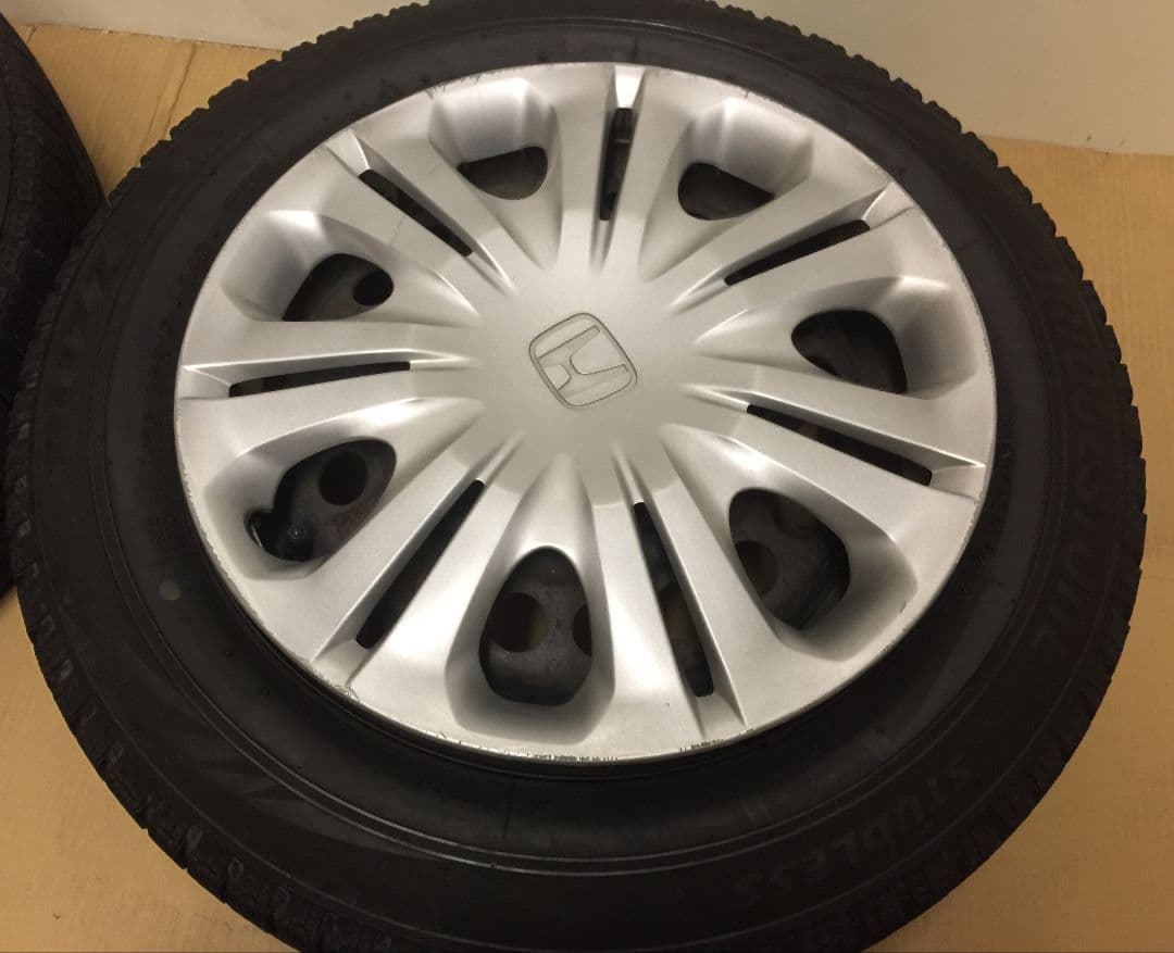 インサイト 純正15インチ スチールホイール 4本 スタッドレス