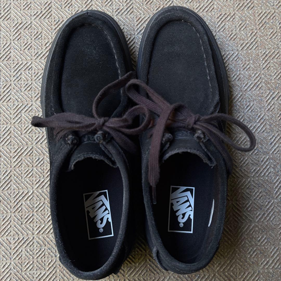 ほぼ新品 Vans CARVER Lo ブラック スエード 26.5cm