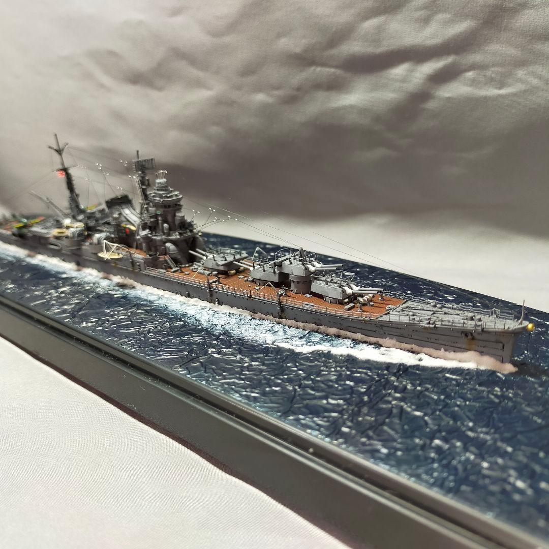 日本海軍 重巡洋艦利根 フジミ 1/700 完成品 フジミ 1/700 日本海軍重巡洋艦「利根」完成品 TONE FUJIMI | 模型工房M