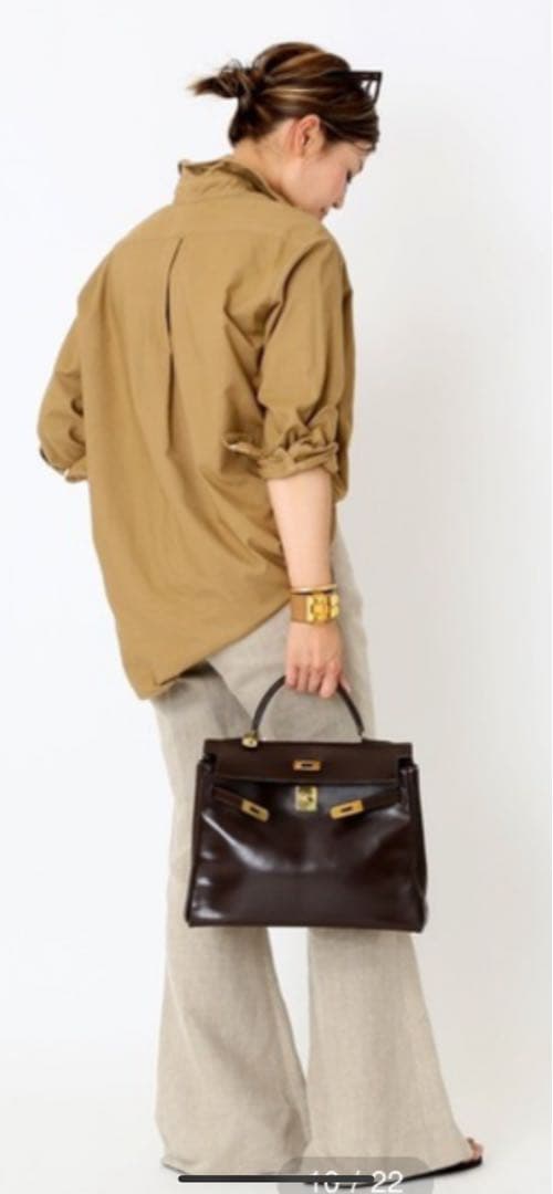 美品☆ Deuxieme Classe OXFORD BD シャツ ベージュ - メルカリ