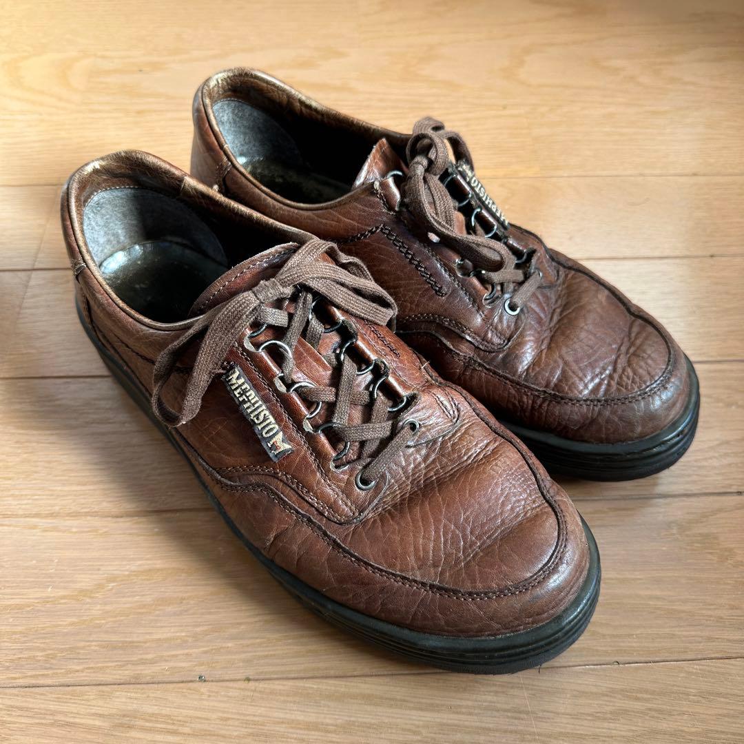 MEPHISTO MATCH マッチ レザースニーカー 8.5 Mephisto Match | Men Shoes Brown Leather Smooth | Mephisto USA