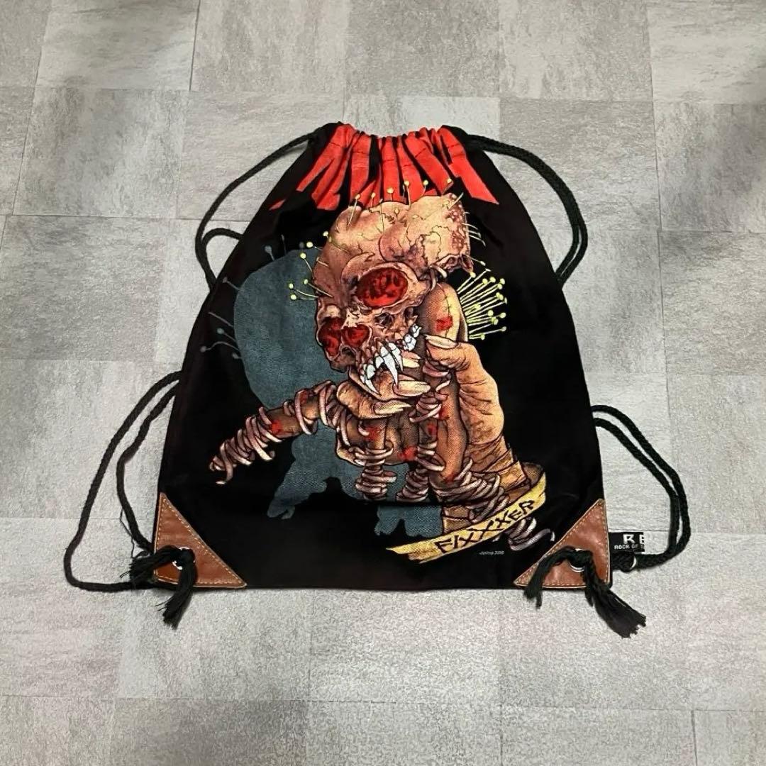 LLICA 00s~FIXXXER ナップサック Y2K METALLICA 00s~FIXXXER ナップサック Y2K - メルカリ