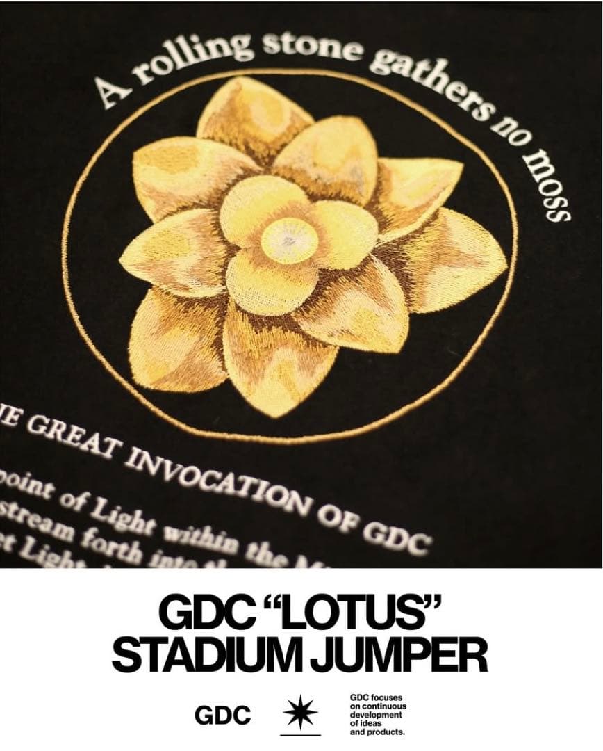 GDC \"LOTUS\" Stadium Jumper キムタク着